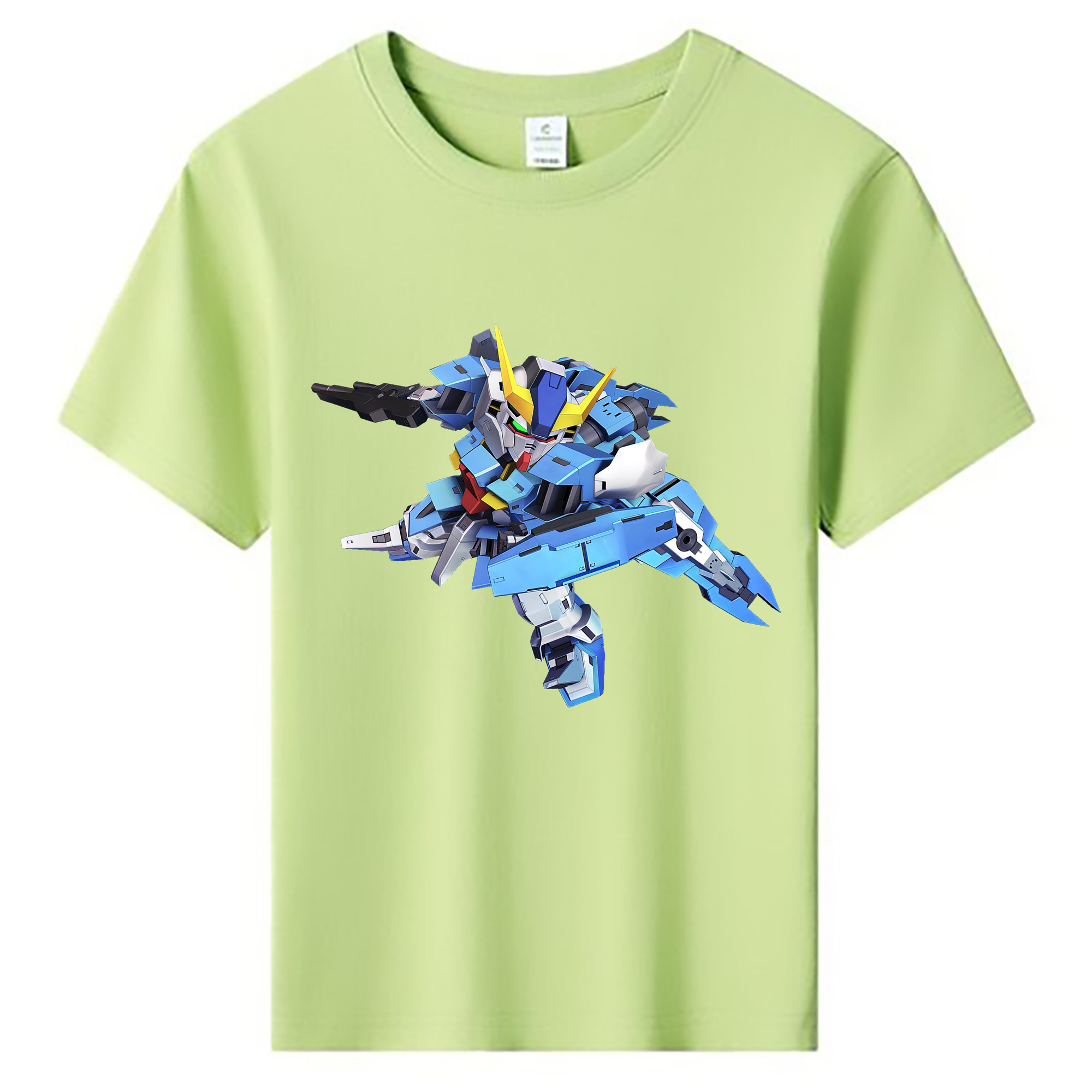 （画像用） 機動戦士ガンダム Mobile Suit Gundam 綿100％キッズTシャツ（フロントプリント）